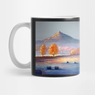 Autumn glow of Bennachie Mug